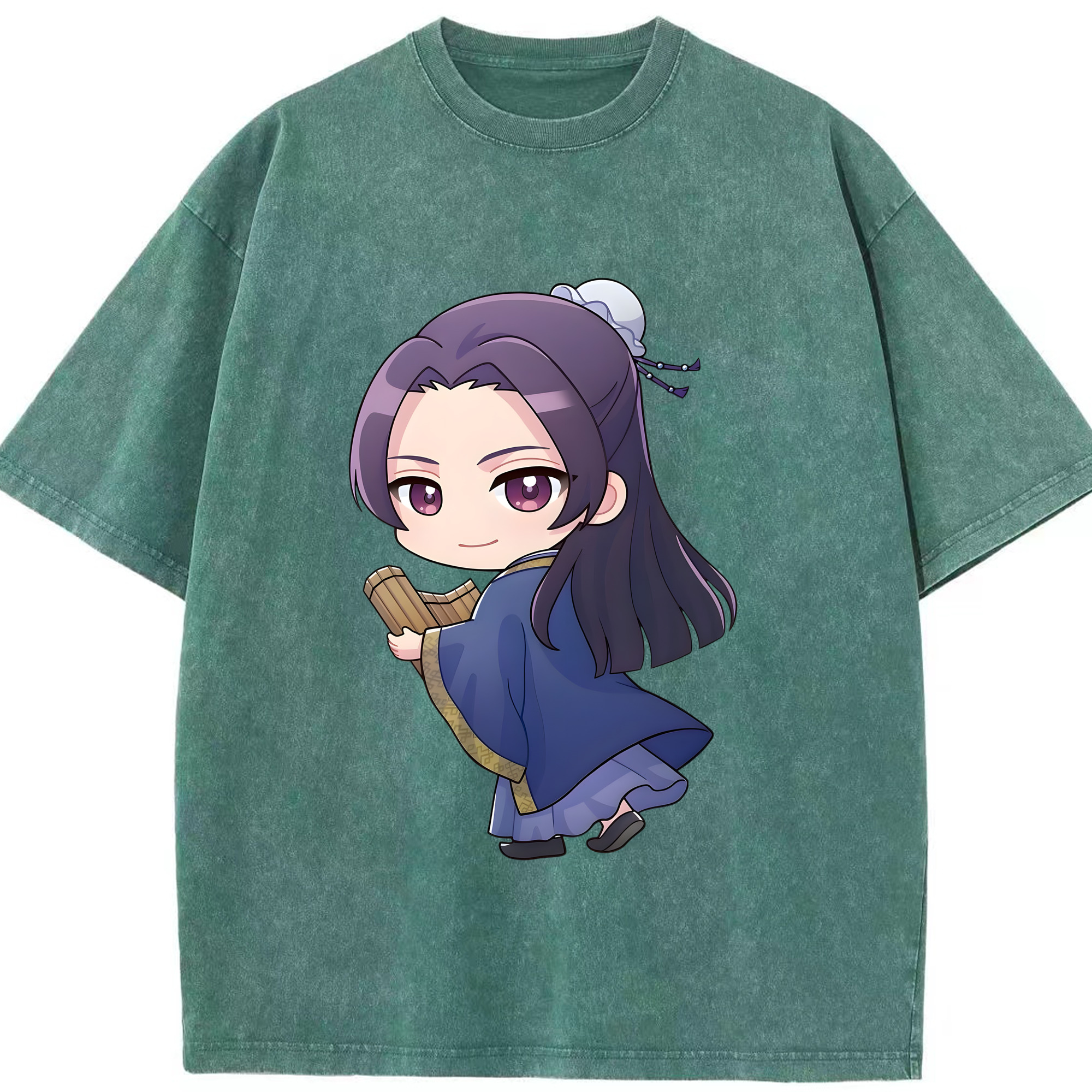 （画像用） 薬屋のひとりごと The Apothecary Diaries 綿100% ヴィンテージ風 半袖Tシャツ（フロントプリント）